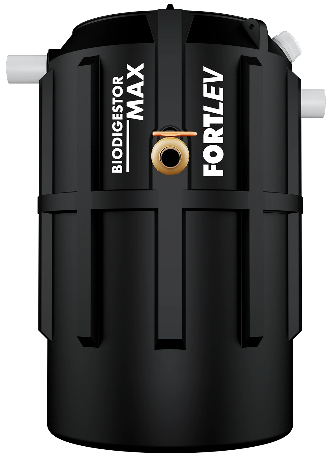 Biodigestor MAX Fortlev com capacidade de tratamento de 700 litros de esgoto por dia